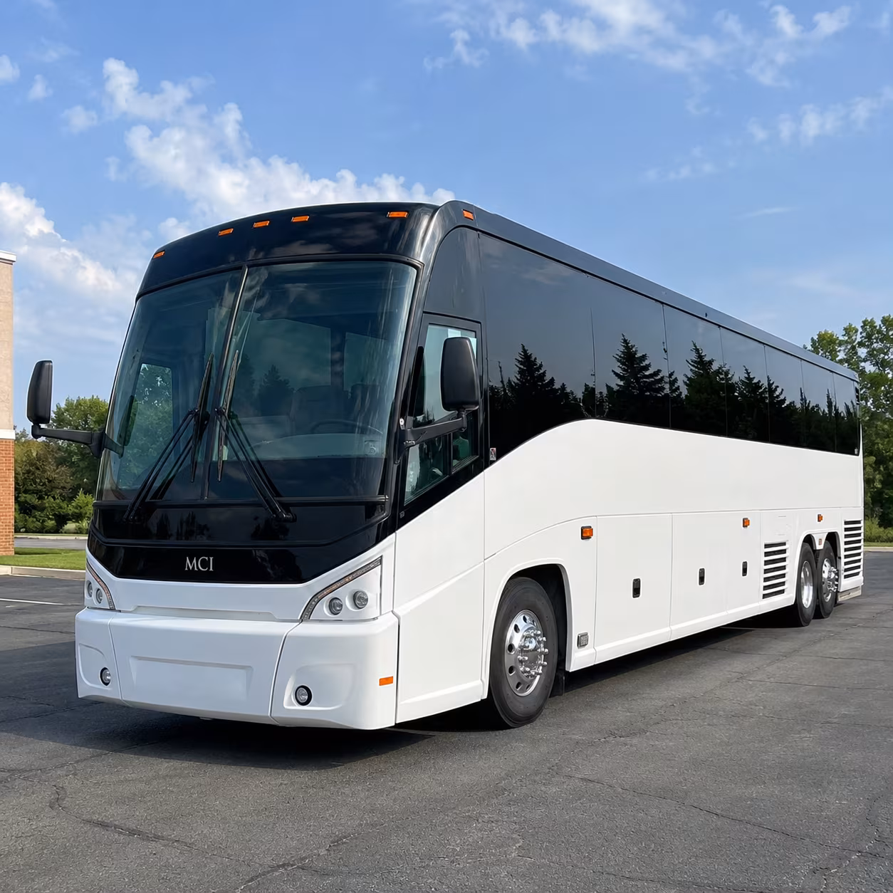 aerospace and defense campus shuttle buses in palmdale