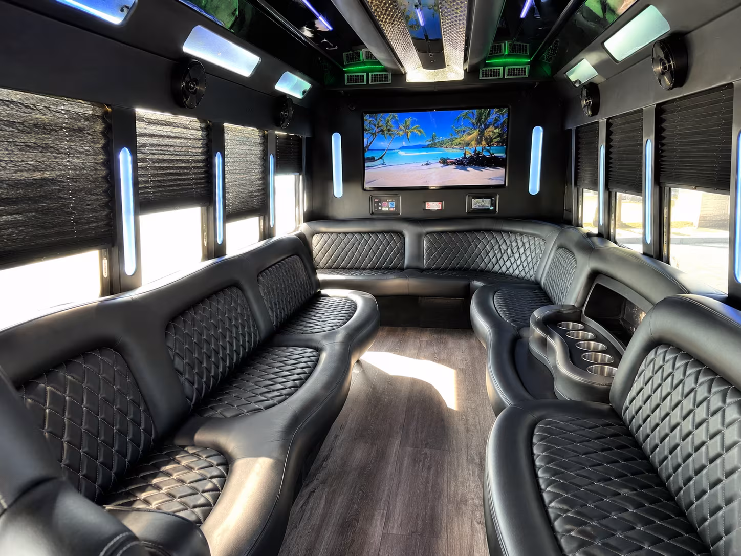 corporate party bus rental