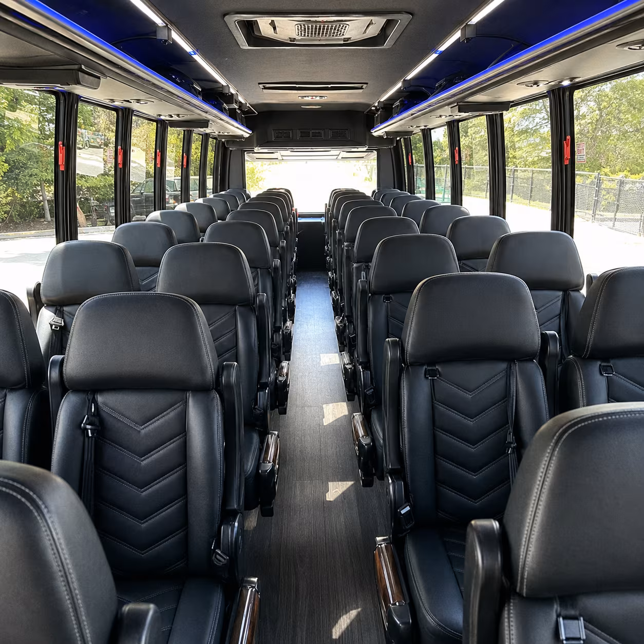 minibus interior