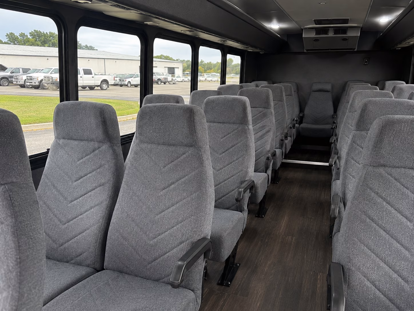 palmdale 15 passenger minibus inside