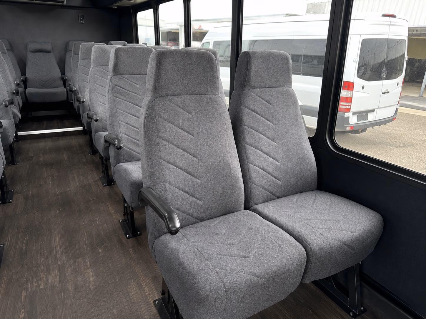 palmdale 20 passenger minibus inside
