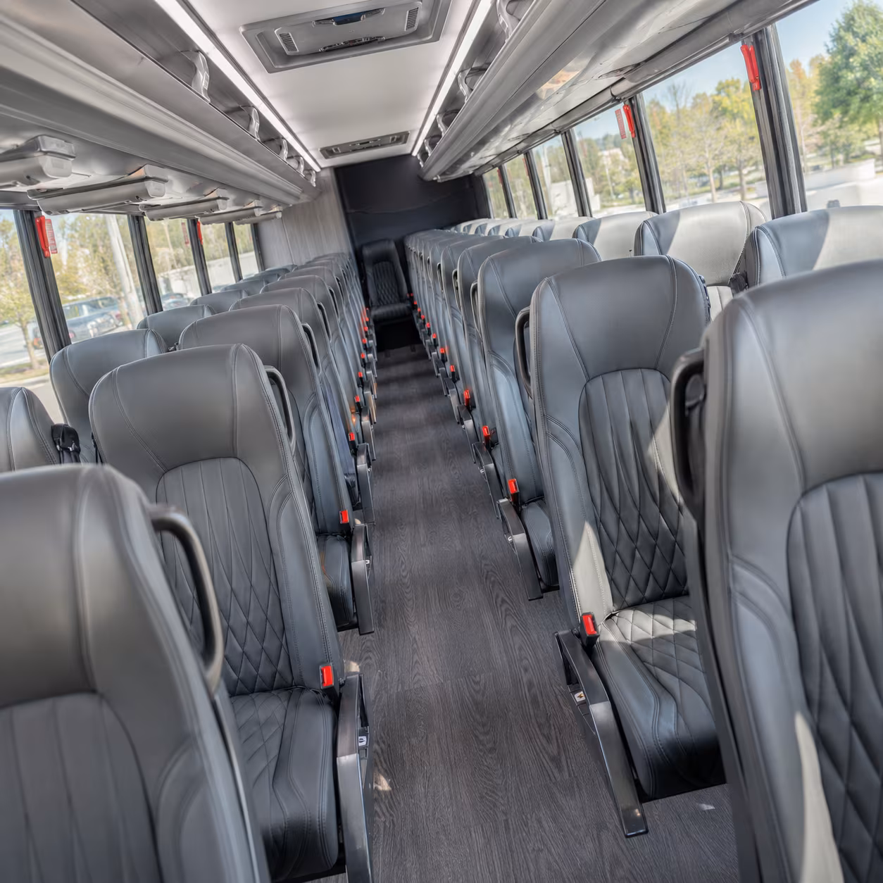 palmdale 28 passenger minibus inside