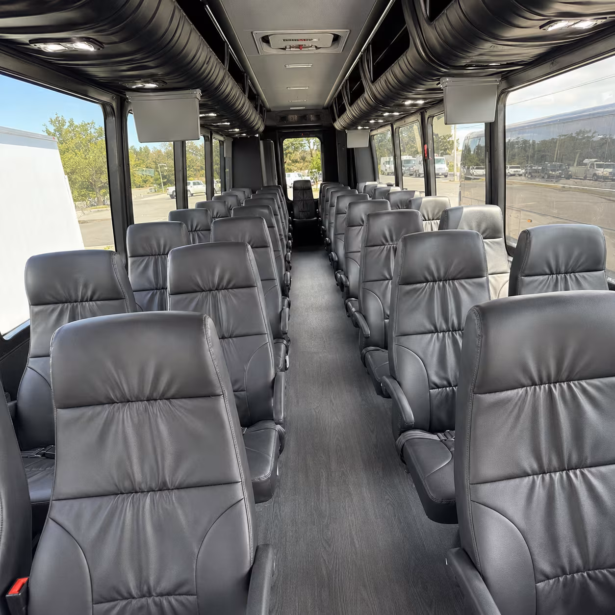 palmdale 30 passenger minibus inside
