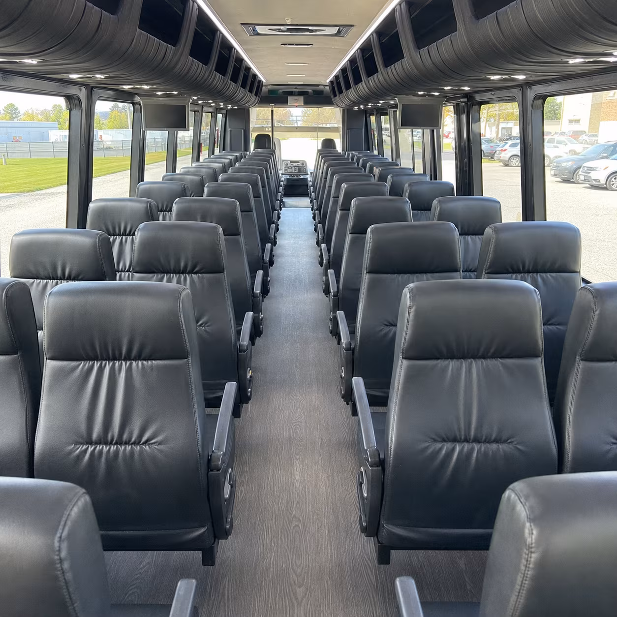 palmdale 35 passenger minibus inside
