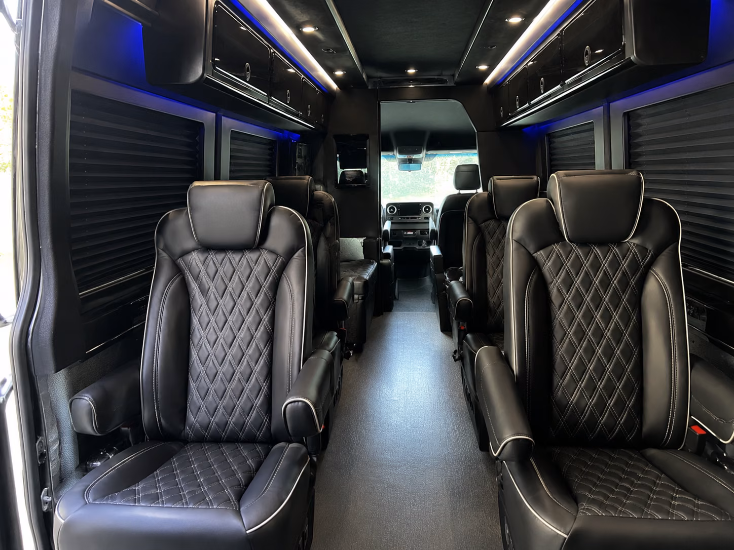palmdale employee transportation onboard seating