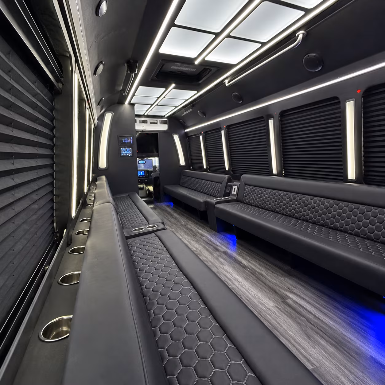 palmdale party bus inside