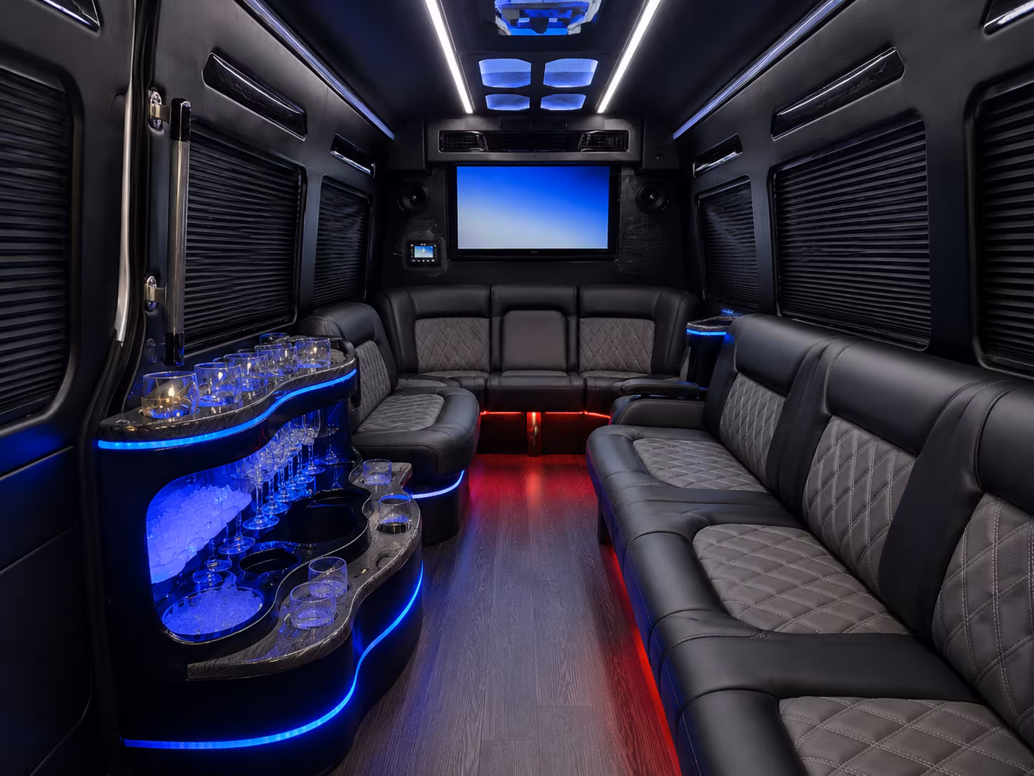 palmdale sporting event transportation onboard seating