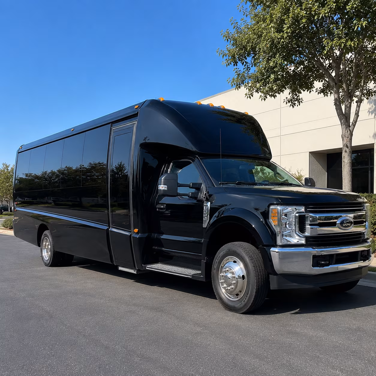 prom night buses serving highland and knight high school groups in palmdale