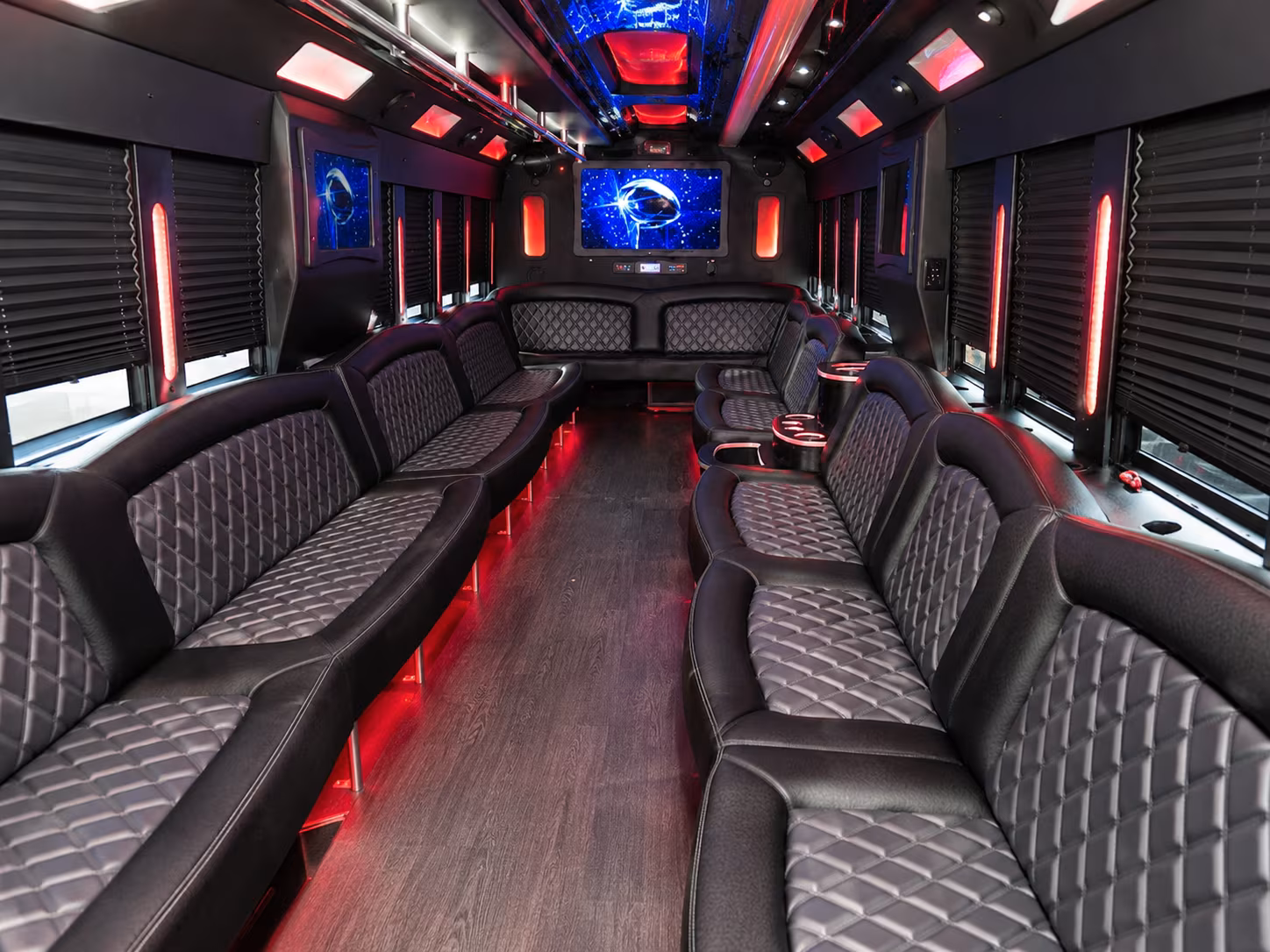wedding party bus rental